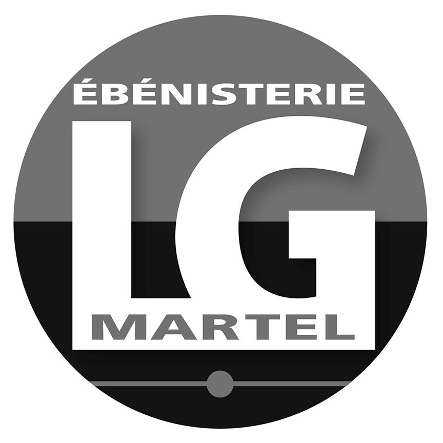 Ébénisterie LG Martel Logo